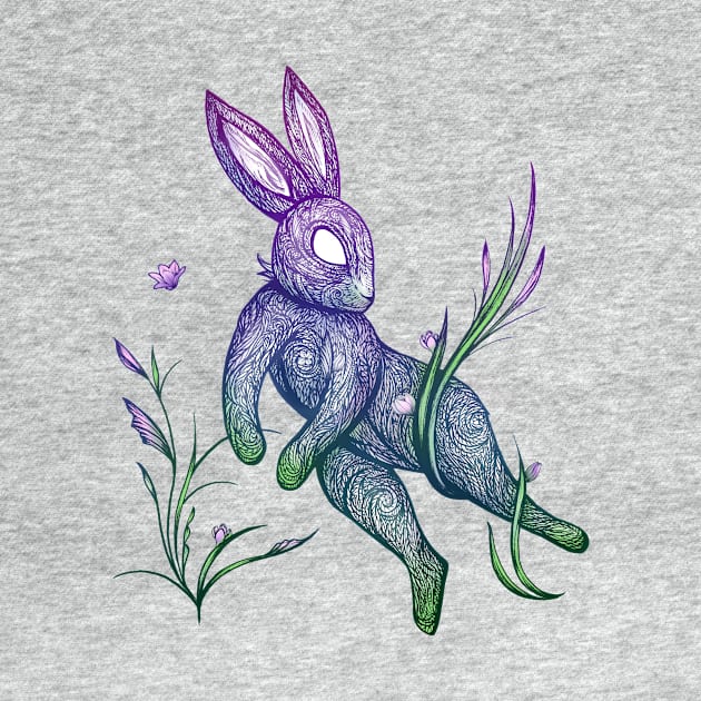 Rabbit Floral by shaireproductions